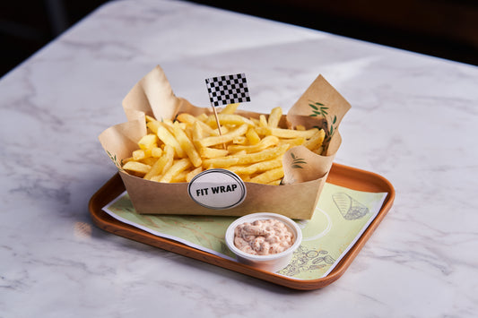 Porcion de papas fritas