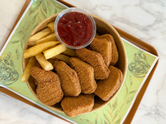 Papas fritas con Nuggets