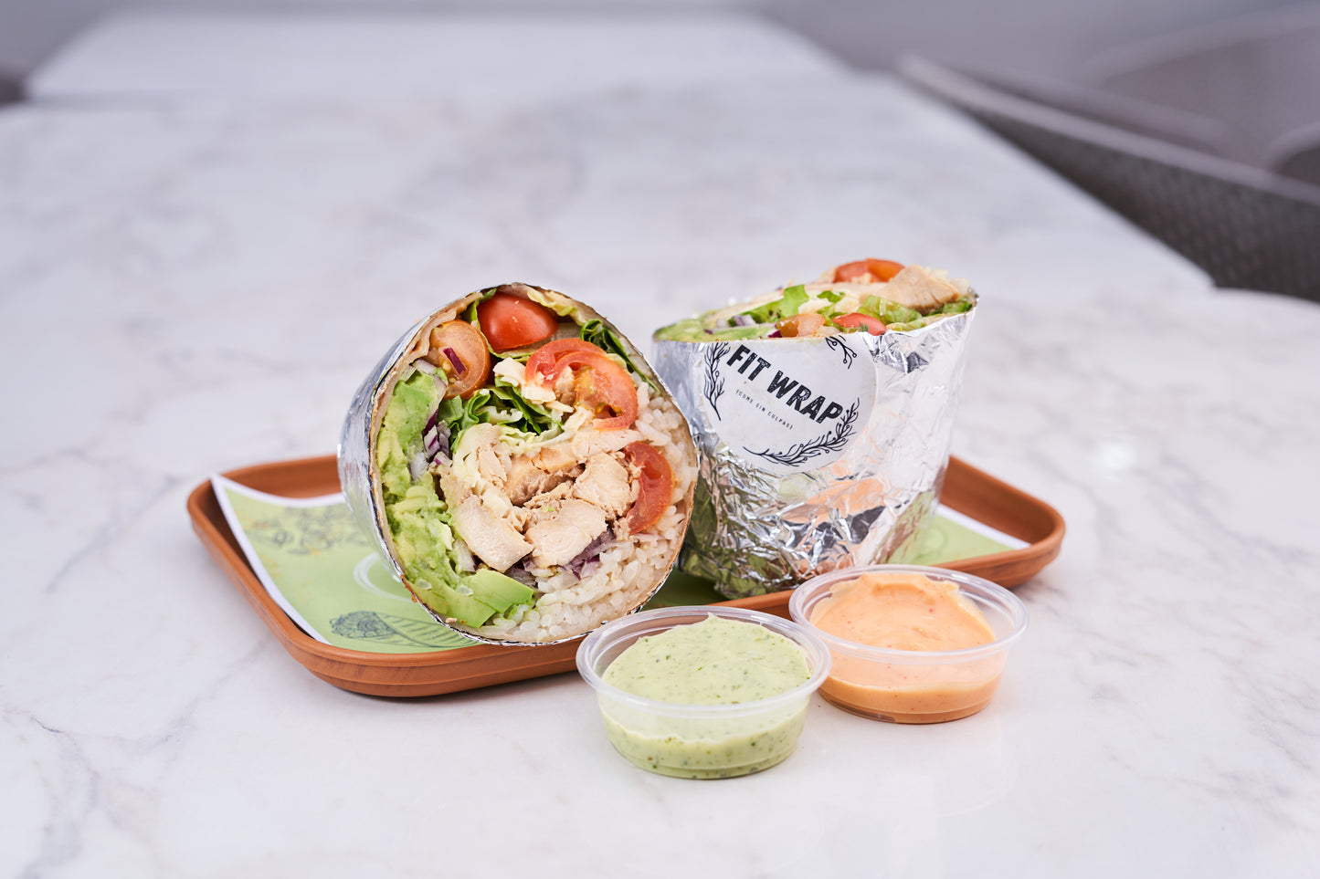 Teriyaki Chicken wrap